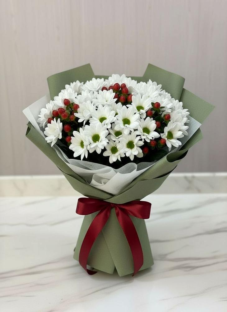 Букет цветов из: Хризантемы в Поселок совхоза Буденновец