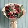 Букет цветов из: Гвоздики и Розы в Поселок совхоза Буденновец