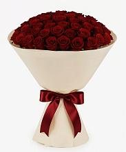 Букет 101 Бордовая роза Блэк Бакарра в Поселок совхоза Буденновец