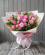 Букет Розовый кустик #REPLACE_PRED# Поселок совхоза Буденновец