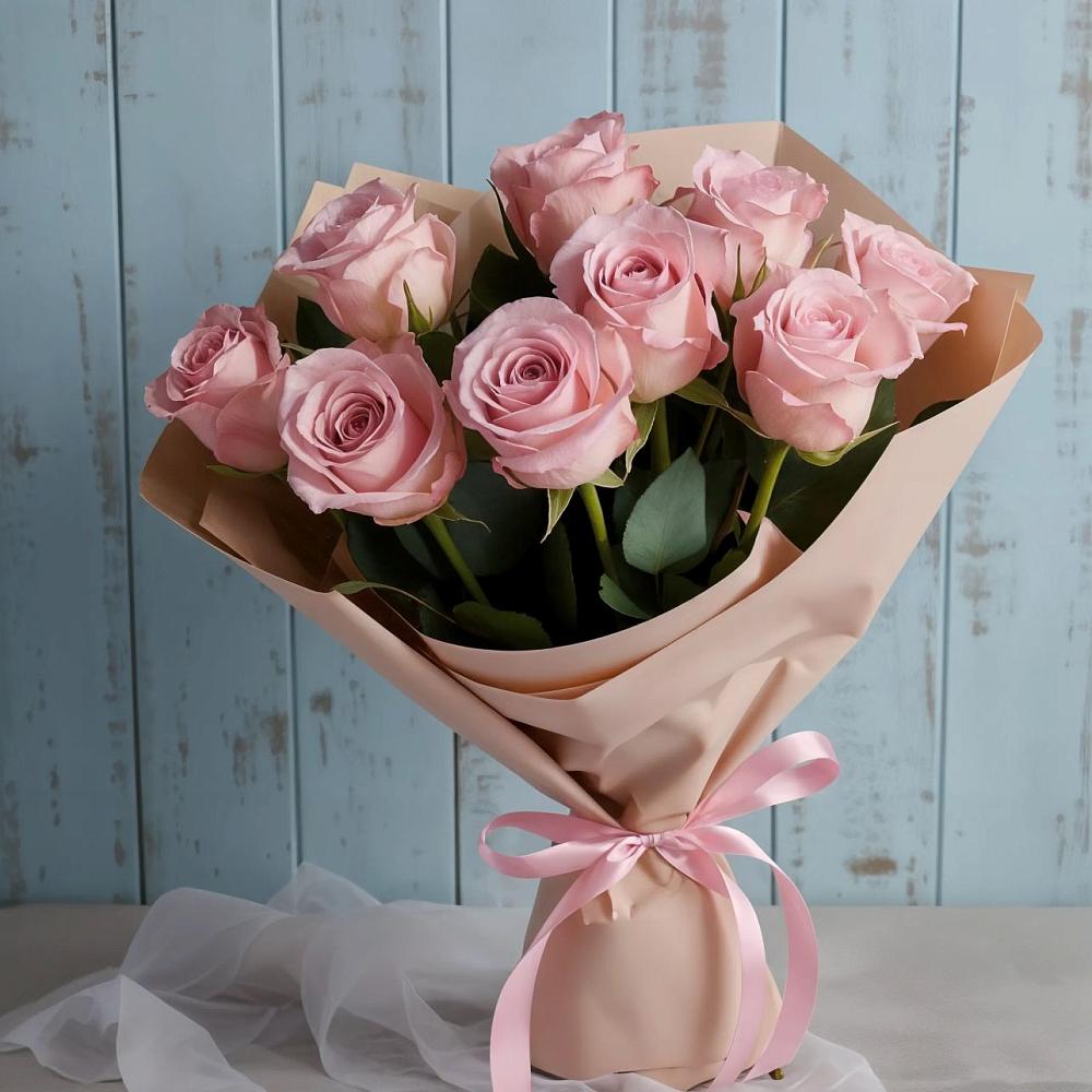 Букет цветов из: Розы в Поселок совхоза Буденновец