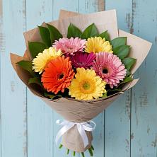 Букет цветов из:  Герберы в Поселок совхоза Буденновец