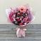 Букет цветов из: Розы, Герберы и Хризантемы в Поселок совхоза Буденновец