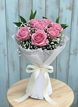 Букет цветов из:  Розы в Поселок совхоза Буденновец