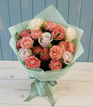 Букет цветов из:  Розы в Поселок совхоза Буденновец