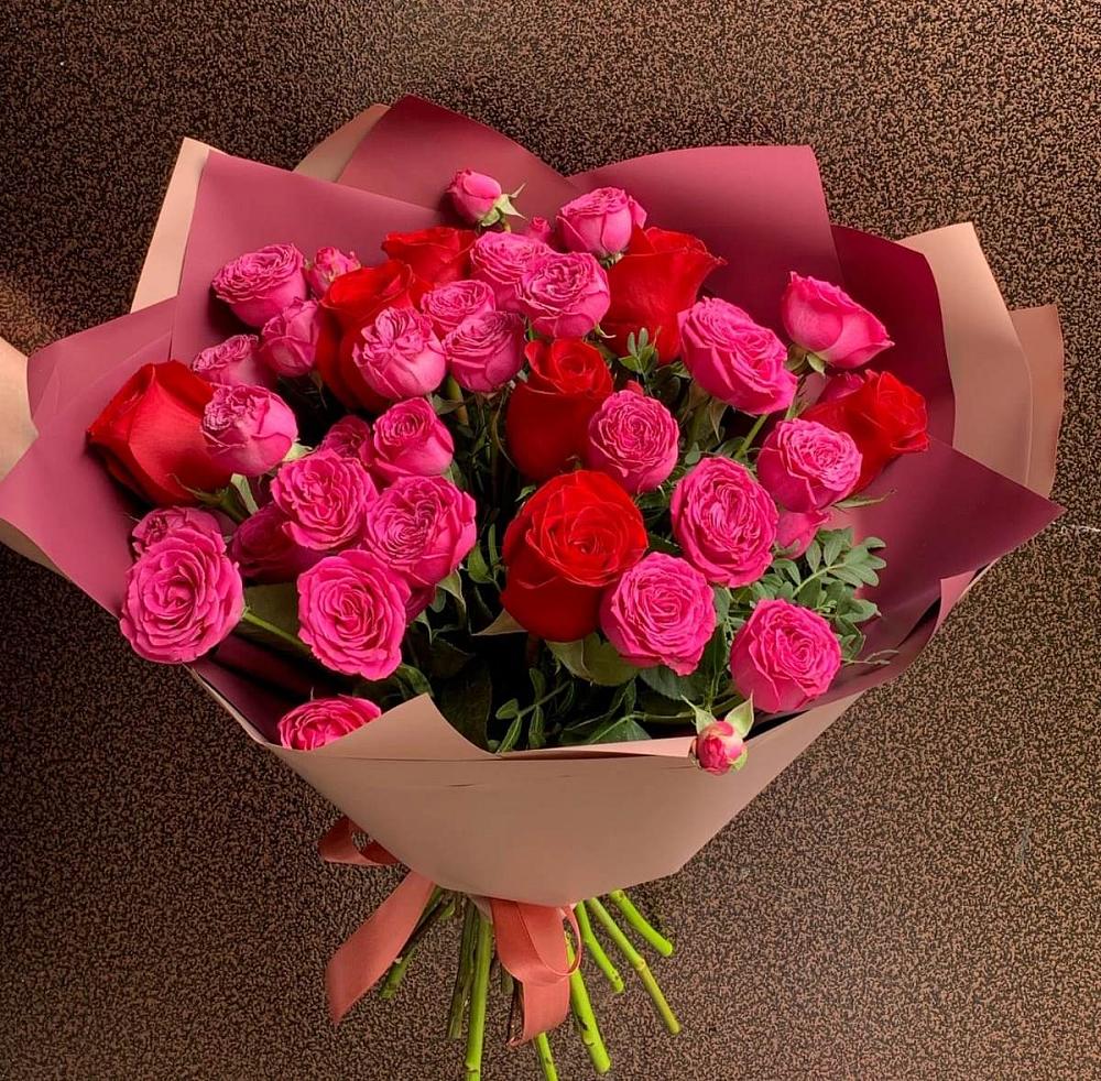 Букет В объятьях нежности в Поселок совхоза Буденновец