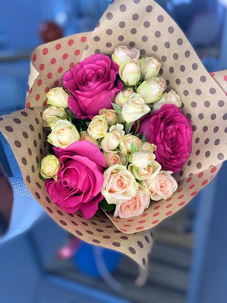 Букет цветов из: Розы в Поселок совхоза Буденновец