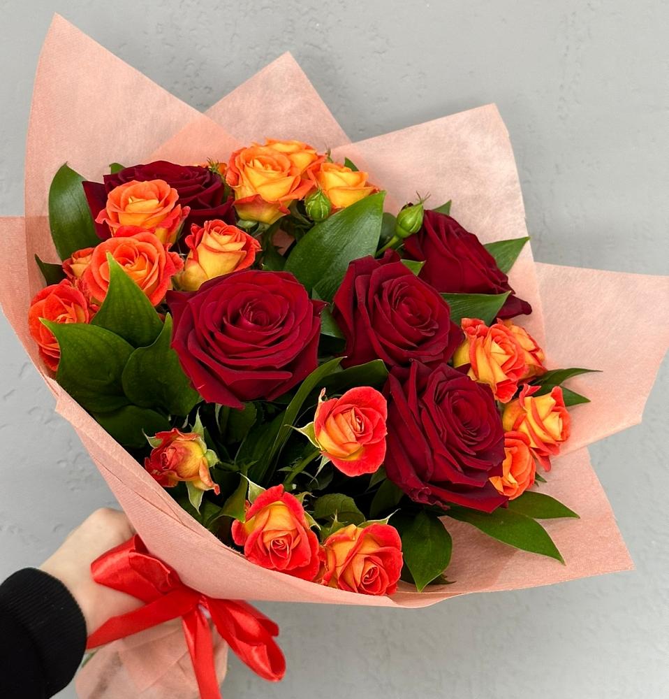 Букет Любовь и восторг в Поселок совхоза Буденновец