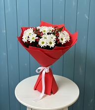 Букет цветов из:  Хризантемы в Поселок совхоза Буденновец