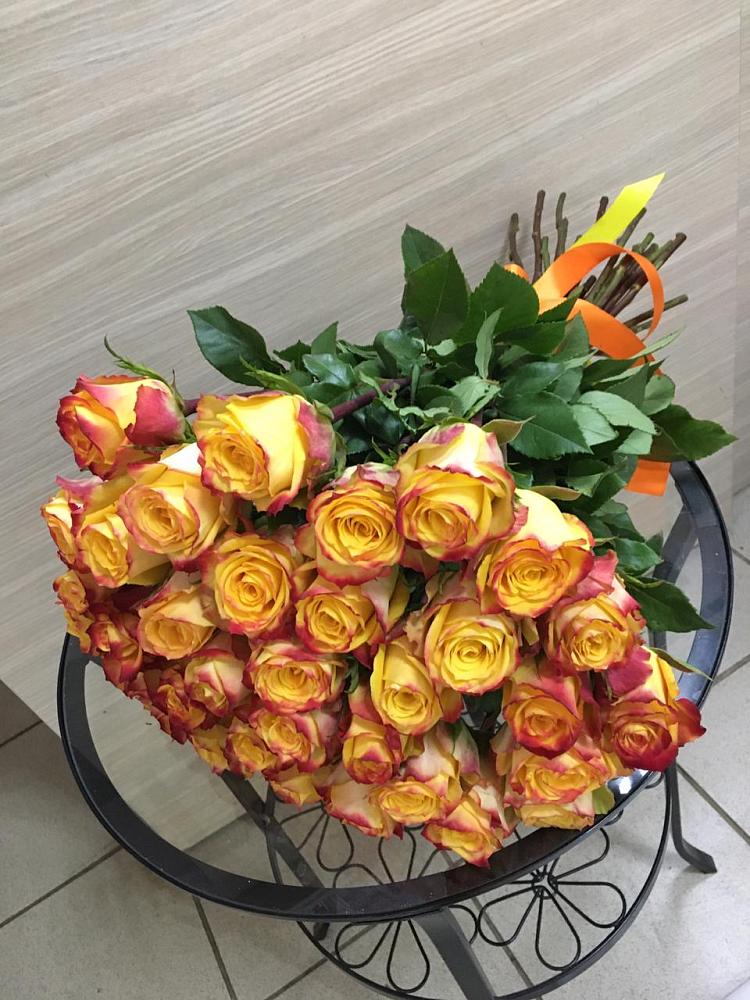 Букет Желтые розы в Поселок совхоза Буденновец