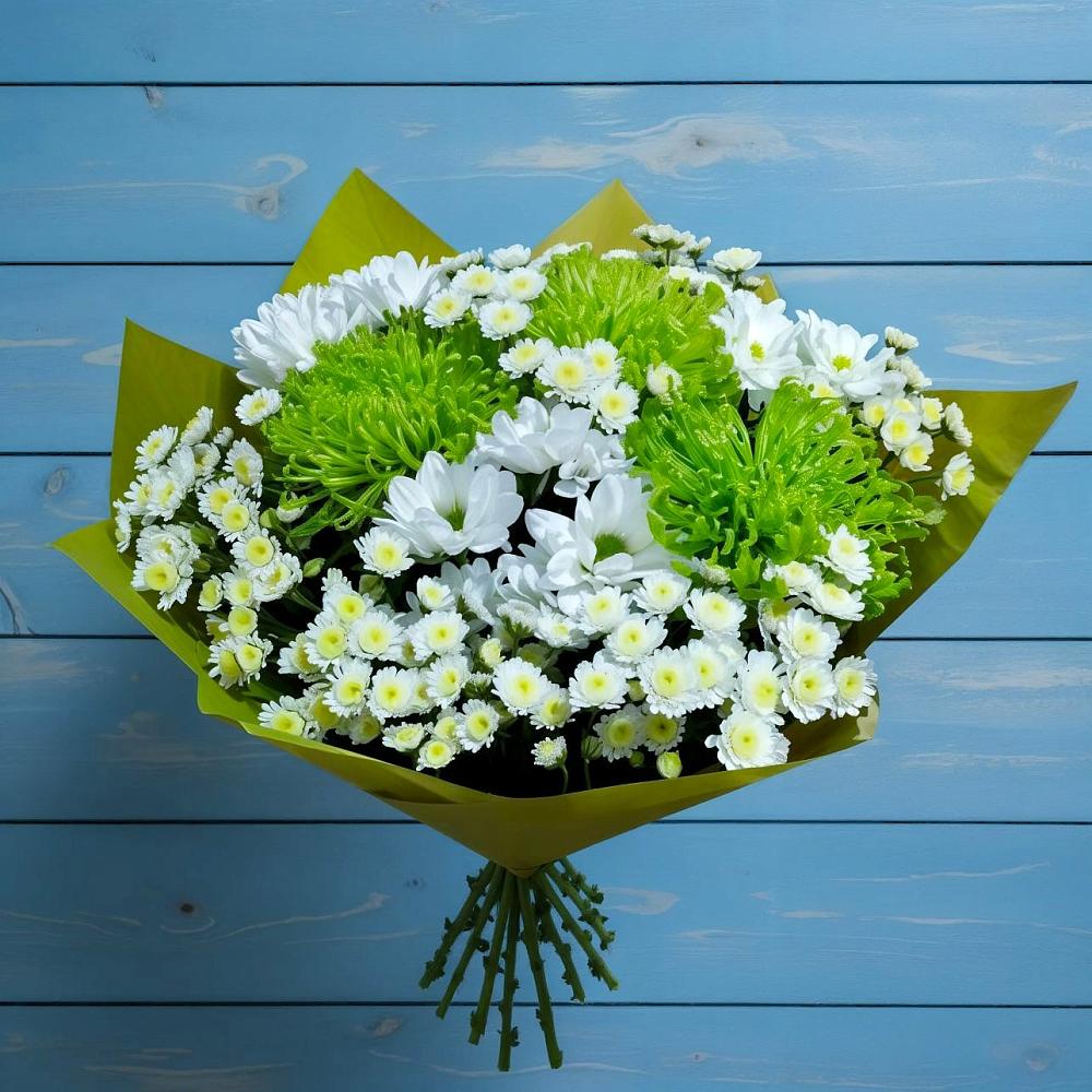 Букет цветов из: Хризантемы в Поселок совхоза Буденновец