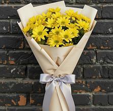 Букет цветов из:  Хризантемы в Поселок совхоза Буденновец