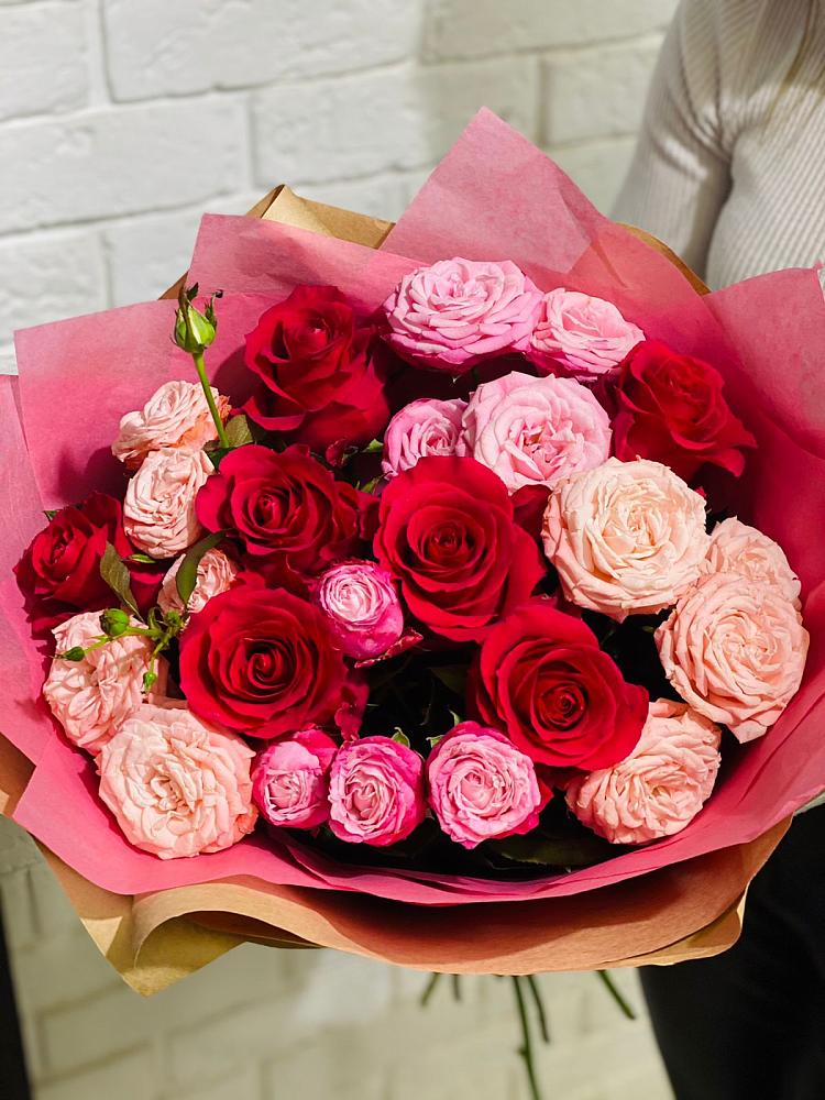 Букет цветов из: Розы в Поселок совхоза Буденновец