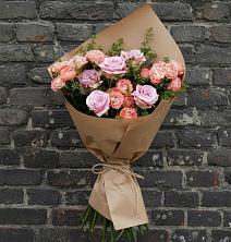 Букет цветов из:  Розы в Поселок совхоза Буденновец