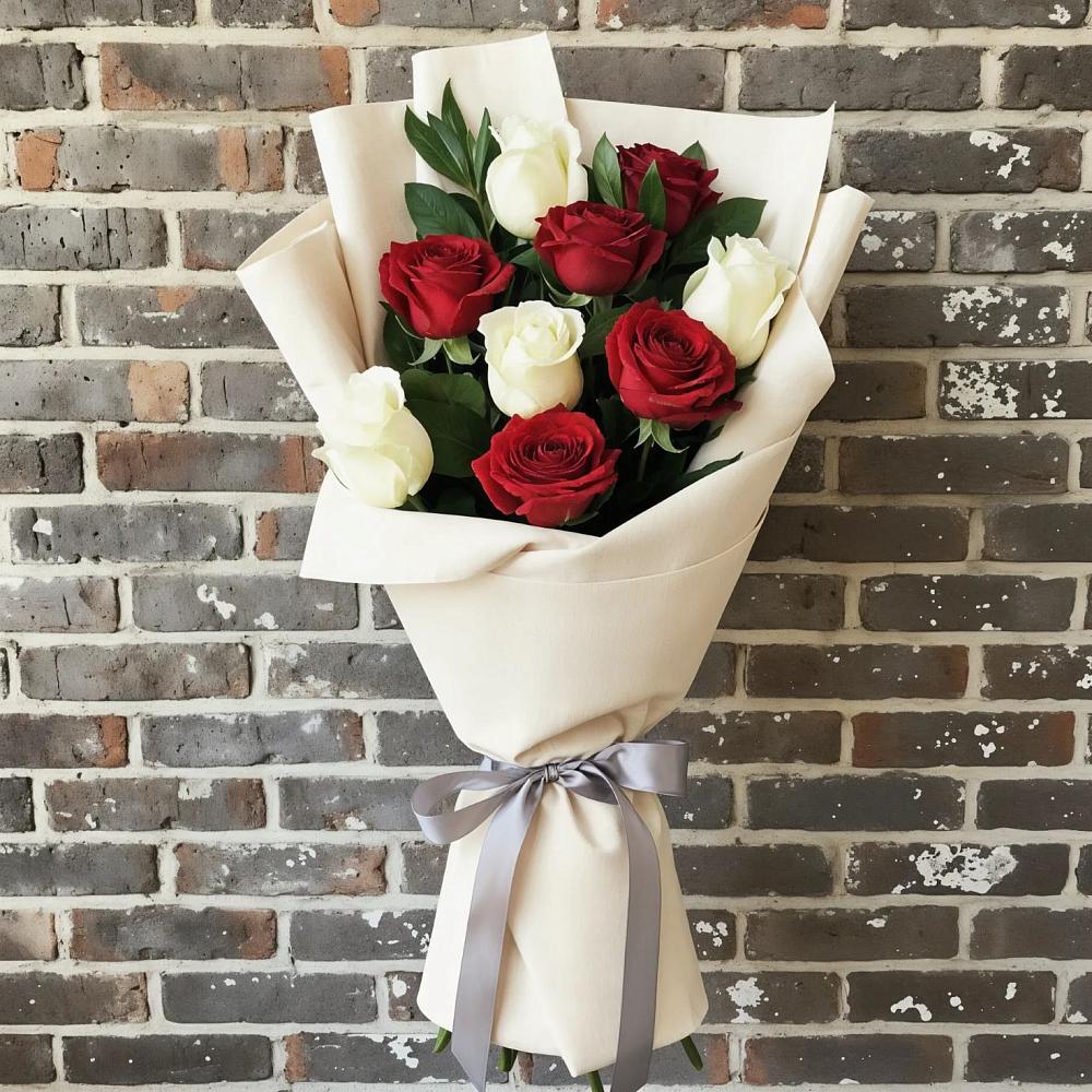 Букет цветов из: Розы в Поселок совхоза Буденновец