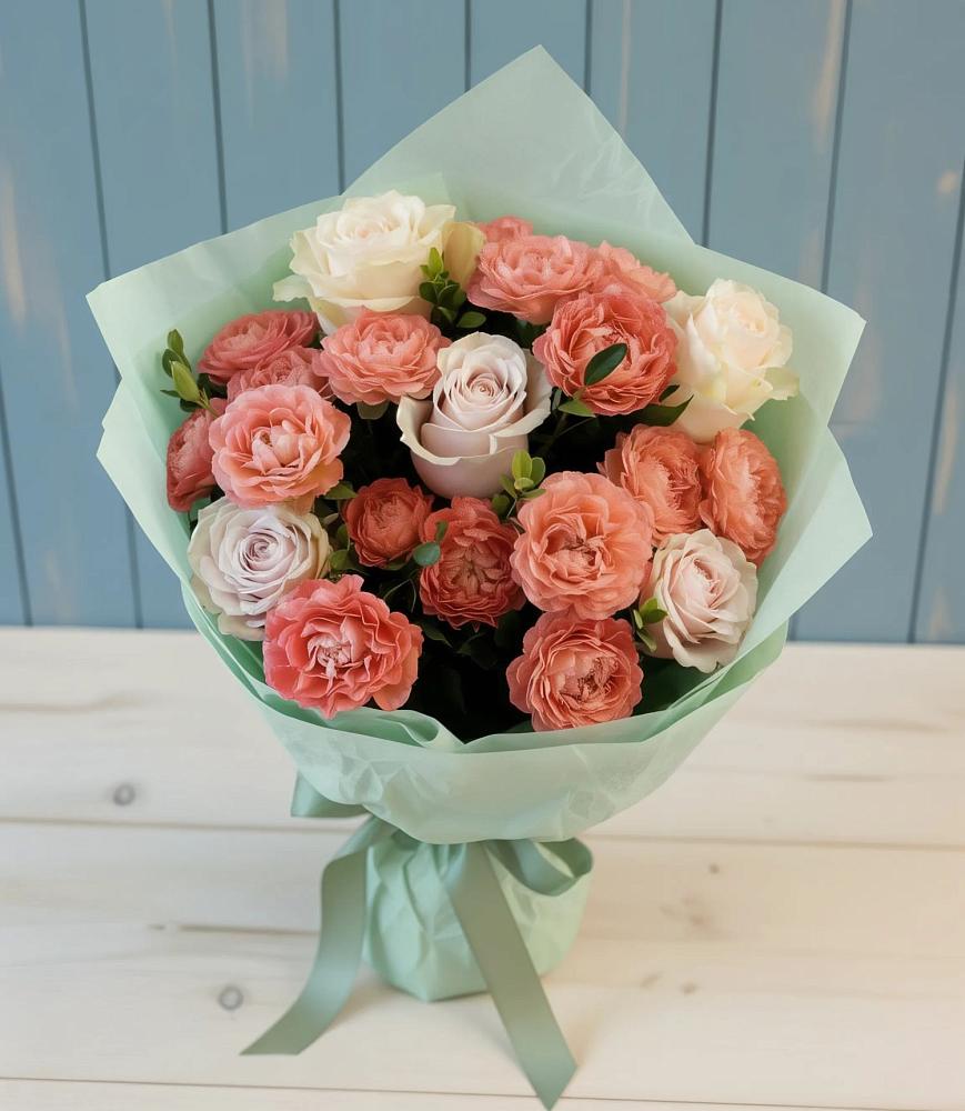 Букет цветов из: Розы в Поселок совхоза Буденновец