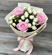Букет цветов из:  Розы в Поселок совхоза Буденновец