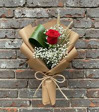 Букет цветов из:  Розы в Поселок совхоза Буденновец