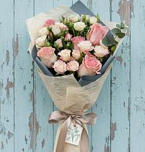 Букет цветов из:  Розы в Поселок совхоза Буденновец