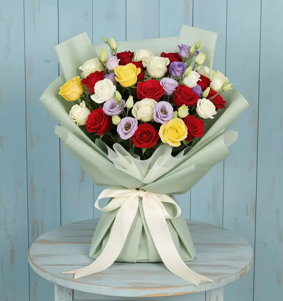 Букет цветов из: Розы в Поселок совхоза Буденновец