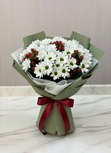 Букет цветов из:  Хризантемы в Поселок совхоза Буденновец
