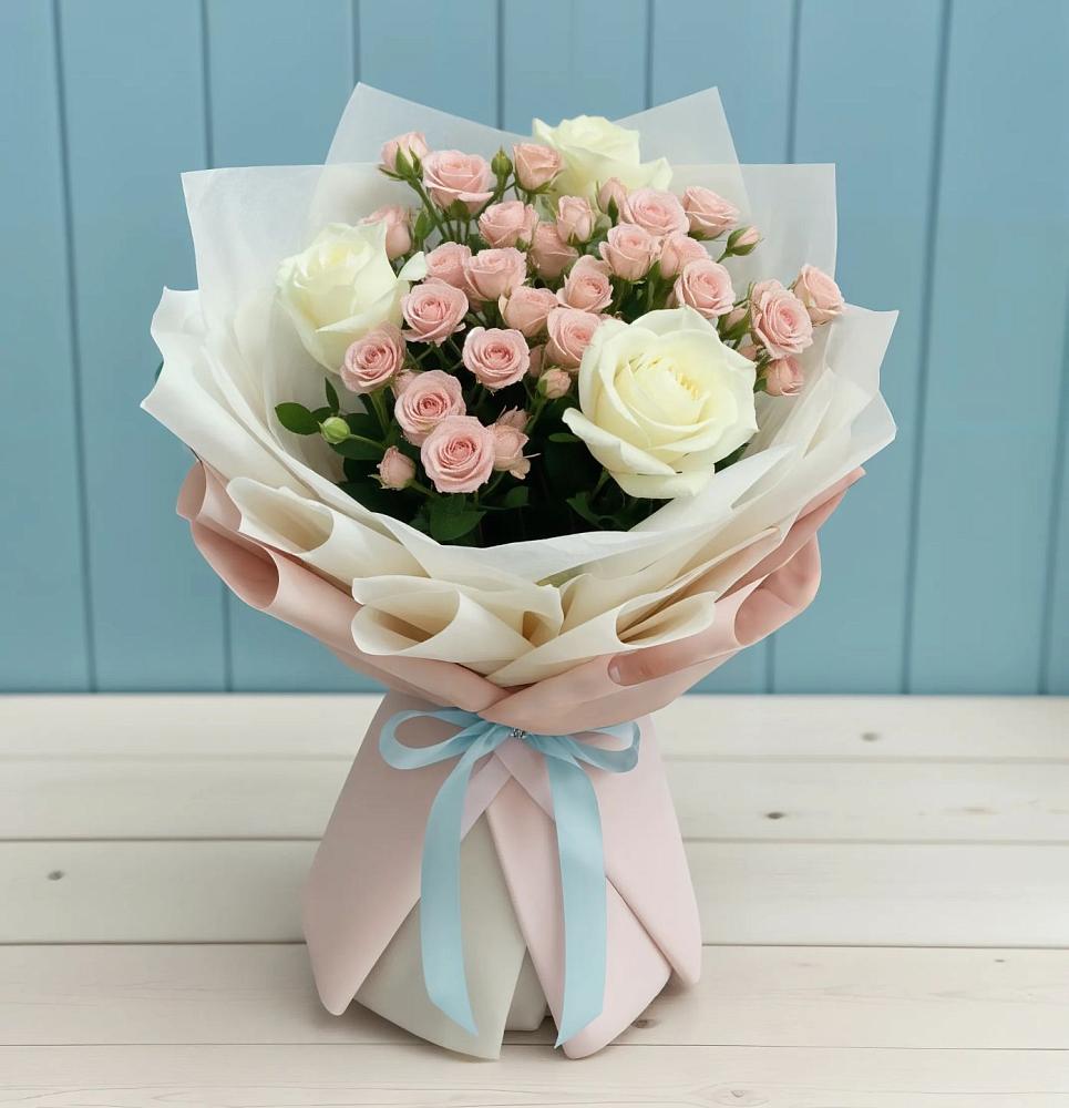 Букет цветов из: Розы в Поселок совхоза Буденновец