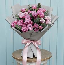 Букет цветов из:  Розы в Поселок совхоза Буденновец